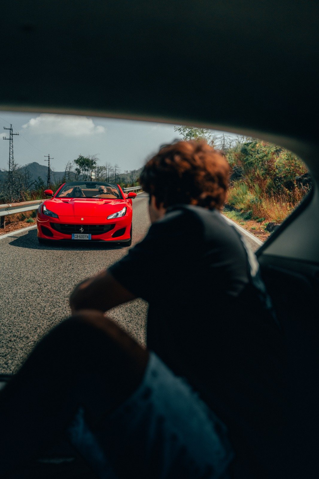 Shooting a supercar
