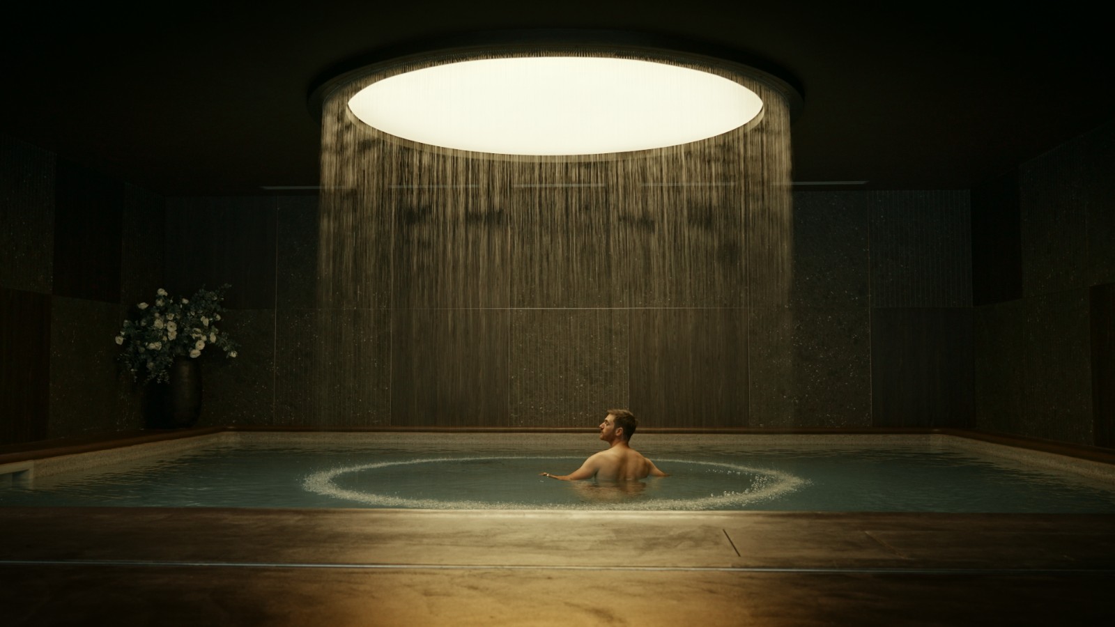 Chalet al Foss — skylight spa pool