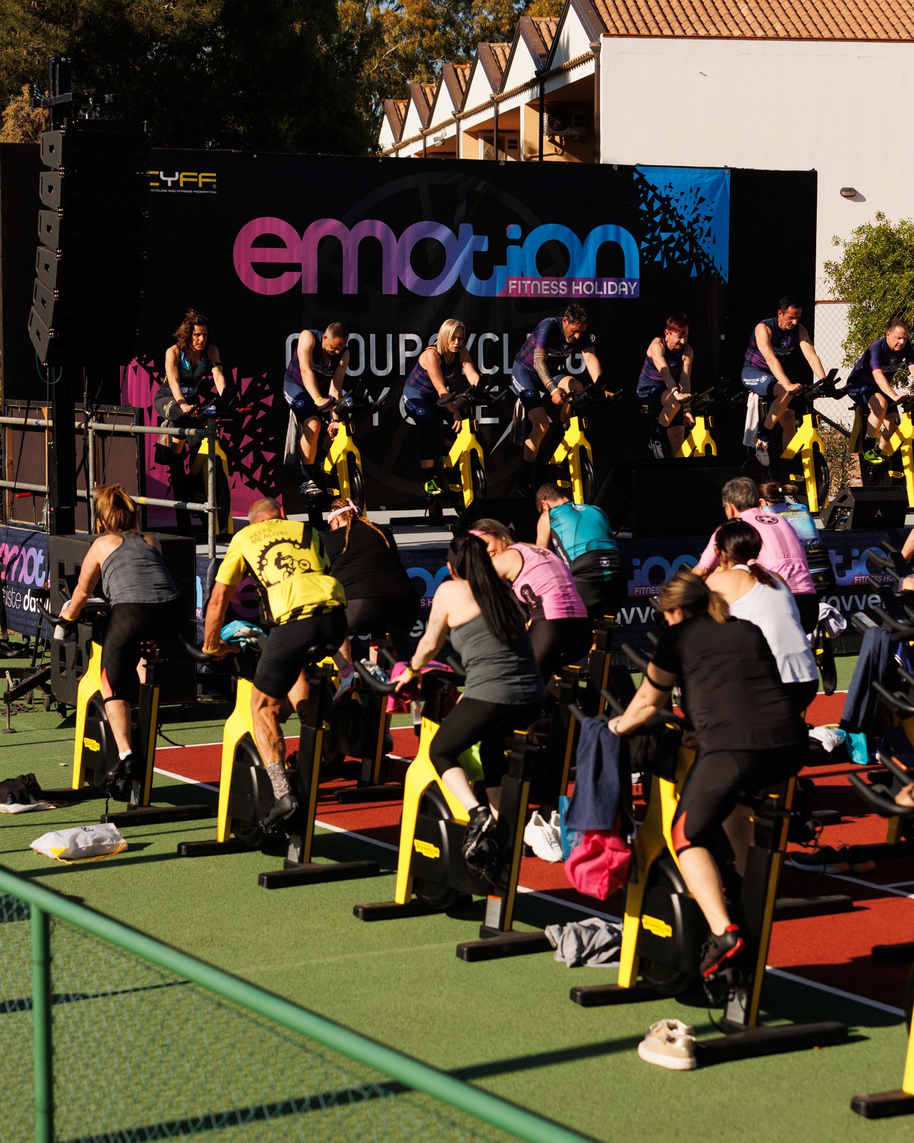 Emotion Fitness — The main stage during a spin session